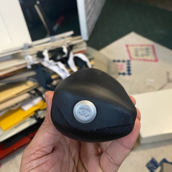 Chanel glass frame 3075 B c711 53/17 135 with big logos - Picture 9 of 10